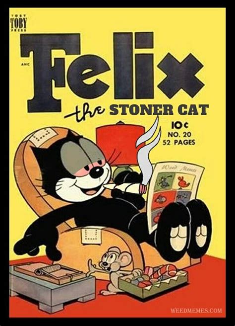 Felix The Stoner Cat Comics Vintage Old Comics Vintage Comic Books Vintage Cartoon Old