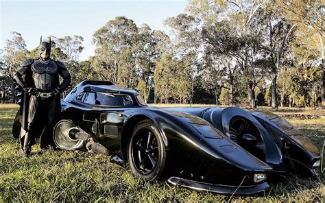 Real-life superhero drives homemade Batmobile for terminally-ill children