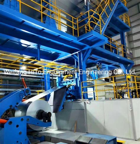 0 12mm 6 0mm Thickness Galvanized Steel Coil Production Line Hot DIP