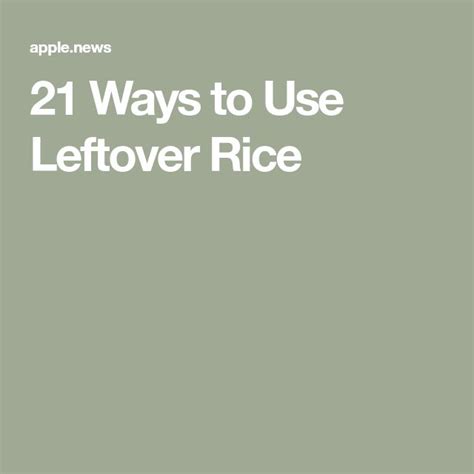 35 Ways To Use Leftover Rice — Allrecipes Leftover Rice Rice Making Fried Rice