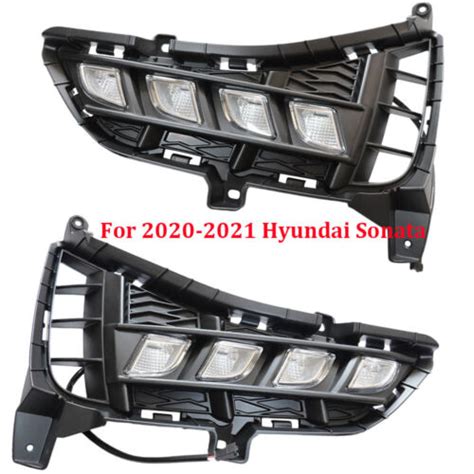 Daytime Running Lights For Hyundai Sonata Led Front Bumper