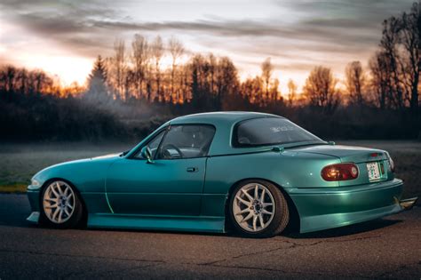 Slammed Miata Wallpaper