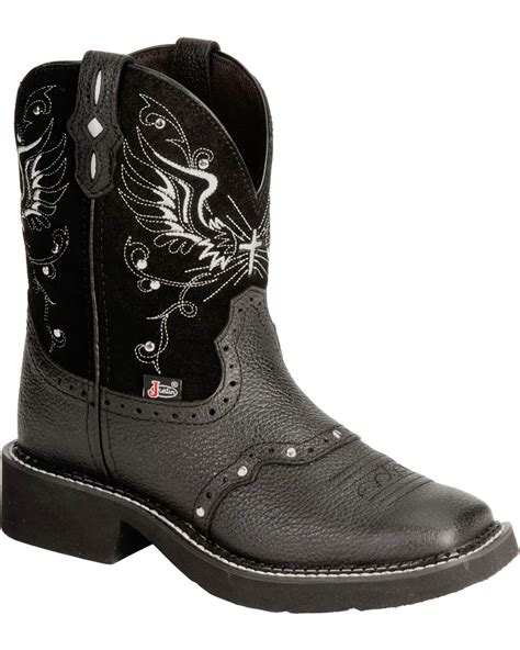 Justin Womens 8 Gypsy Cross And Wings Western Boots Boot Barn