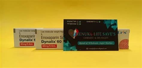 Dynalix Mg Enoxaparin Sodium Injection At Box Pharmaceutical