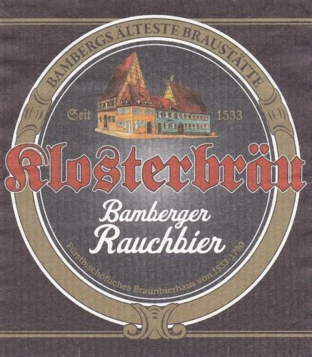 Bamberger Rauchbier Klosterbräu Bamberg Untappd