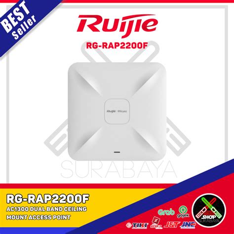 Jual Ruijie Rg Rap F Ac Dual Band Ceiling Mount Access Point