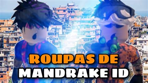 Id S De Roupas De Mandrake No Brookhaven Roblox Youtube