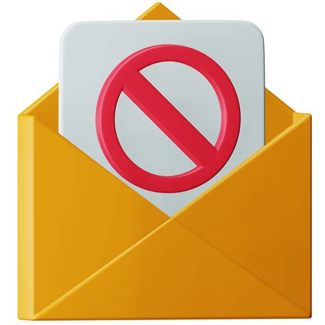 Spam Mail 3d Rendering Isometric Icon 13363936 Png