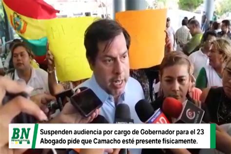 Audiencia de acción de cumplimiento es suspendida y cuestionan desición