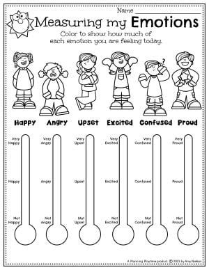 Expressing Emotions Worksheet