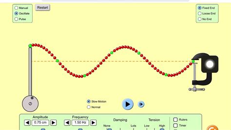 Waves On A String Phet Activity