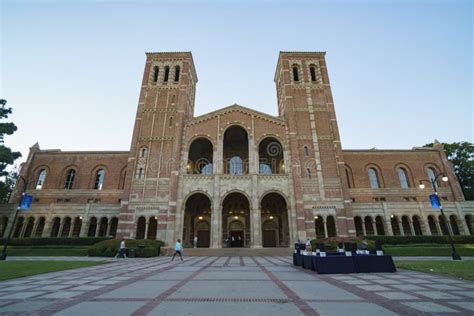 Royce Hall On Ucla Campus Editorial Stock Image Image Of Attraction