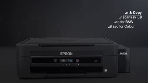 Epson L380 All In One InkTank Printer YouTube