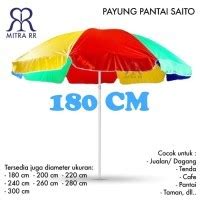 Jual Payung Pantai Pelangi Parasol Saito Cm Payung Jualan Payung