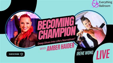 Live With Amber Haider National Rhythm Champion Performance Coach