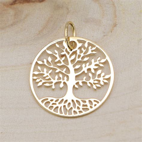 Medaille Bapteme Arbre De Vie Or Et Nacre