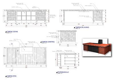 the design - by umara: furniture technical drawing