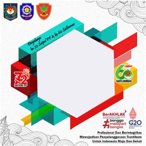 Ragam Twibbon HUT Ke 72 Satpol PP Di Tahun 2022 Waca Berita