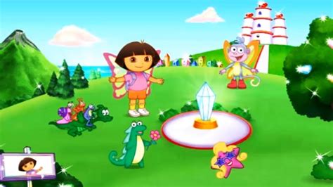 Games For Kids Dora The Explorer Doras Great Big World Games For