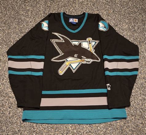 Never officially worn by the Sharks, but just an awesome looking jersey. Had to have one ...