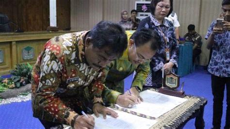 Penandatanganan Nota Kesepakatan Pemko Binjai Dengan Kanwil Direktorat