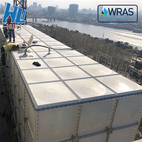 FRP Fiber Glass GRP Sectional Drink Water Tank Insulation Architecture