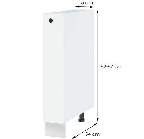 Lora D15 Kuhinjski Element 1 Fioka 15x54x82 Cm Beli Emmezeta Webshop