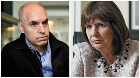 Patricia Bullrich Arremetió Contra Horacio Rodríguez Larreta Por Los