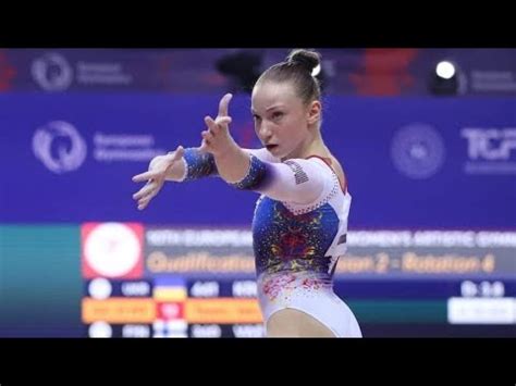 Ana Barbosu Fx Qf European Championships Youtube