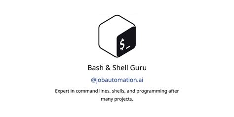 Bash And Shell Guru Gpts Features And Functions Examples And Prompts