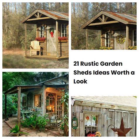 21 Rustic Garden Sheds Ideas Worth A Look Sharonsable