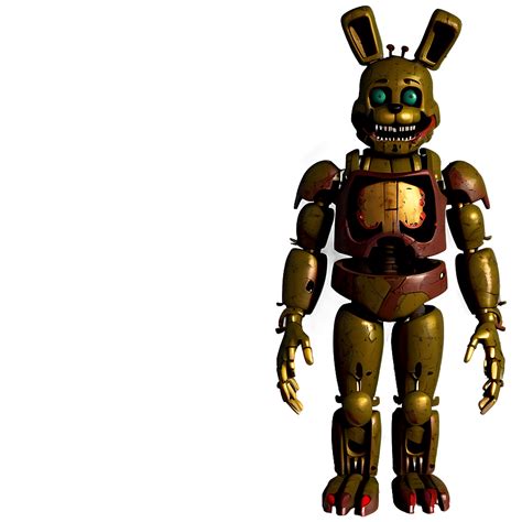 Springtrap Full Body View Png Vek47 Png Image