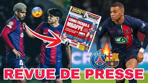 Le Bar A Xavi Ont D J Leurs Plans Pour Freiner Kylian Mbapp