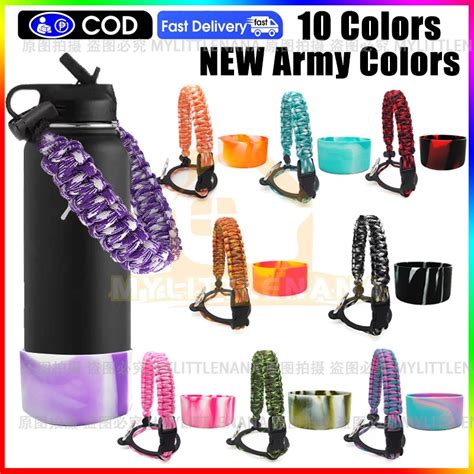 Water Bottle Boot Silicon Cover Aquaflask Accessories 32and40 Oz 12and24oz Protective Bottom Non