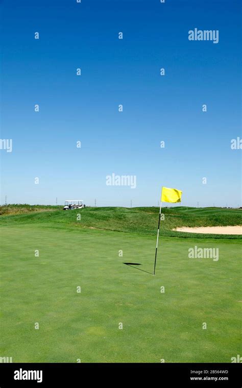 The golf course landscape Stock Photo - Alamy