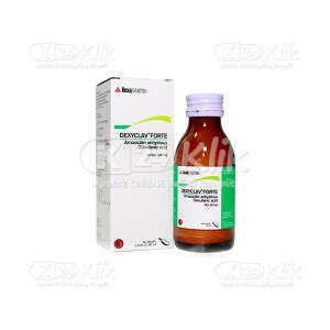 Dexyclav F 250 Mg 5 D Sirup 60 Ml Manfaat Dosis