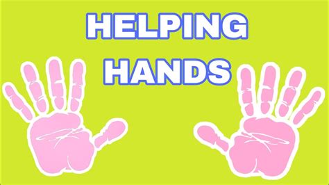 Helping Hands Activity Psychosocial Support Sample Demo Youtube