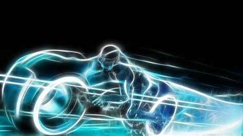 tron legacy light cycle movies multiple display wallpaper ...