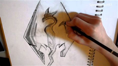 Skyrim Logo Drawing At Getdrawings Free Download