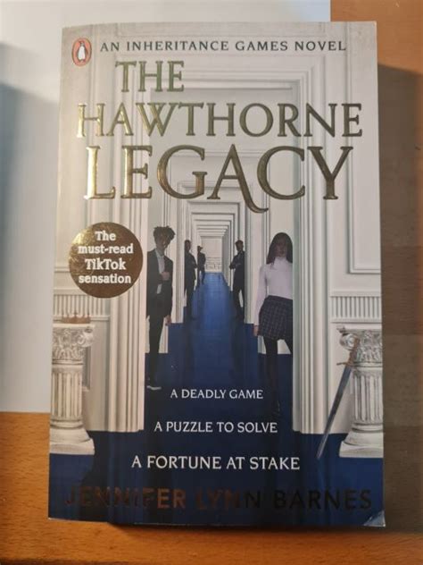 The Hawthorne Legacy Jennifer Lynn Barnes