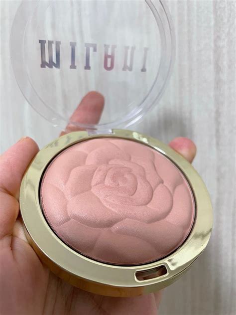 Milani Rose Powder Blush 01 Romantic Rose Beauty And Personal Care