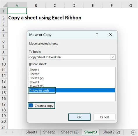 Copy Sheet In Excel How To Duplicate Sheet Top Methods