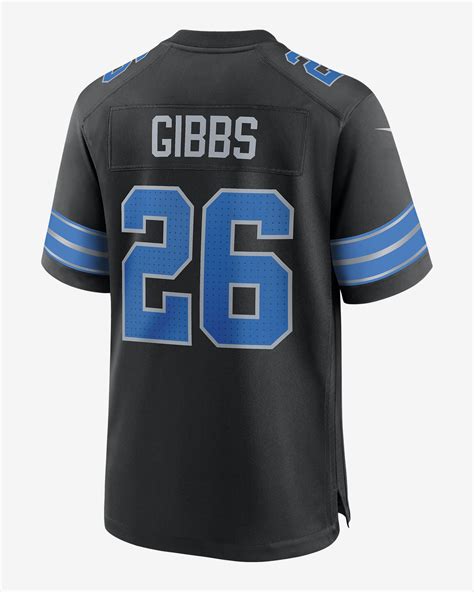 Jahmyr Gibbs Detroit Lions Mens Nike Nfl Game Football Jersey