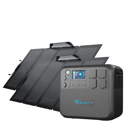 Bluetti Ac Max X W Zonnepanelen Off Grid Power Station