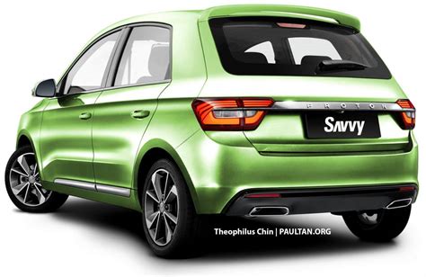 New Proton Savvy render 3 - Paul Tan's Automotive News