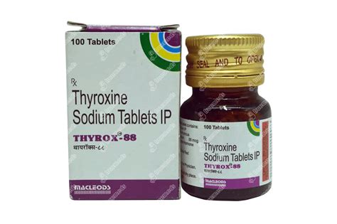 Thyrox 88 Tablet 100 Uses Side Effects Price And Substitutes