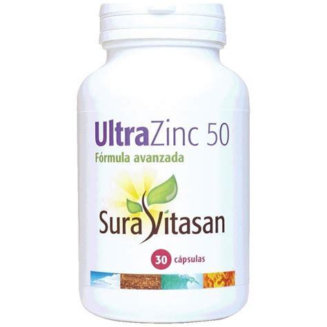 Comprar Sura Vitasan Ultra Zinc 50Mg 30 Cápsulas a precio de oferta