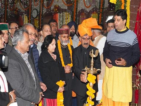 Himachal Chief Minister Lights Diyas As 24 Hour Akhand Path Begins