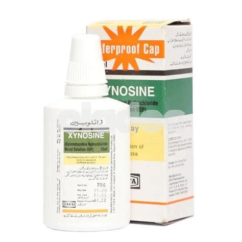 Xynosine Nasal Spray Uses Side Effects Price In Pakistan