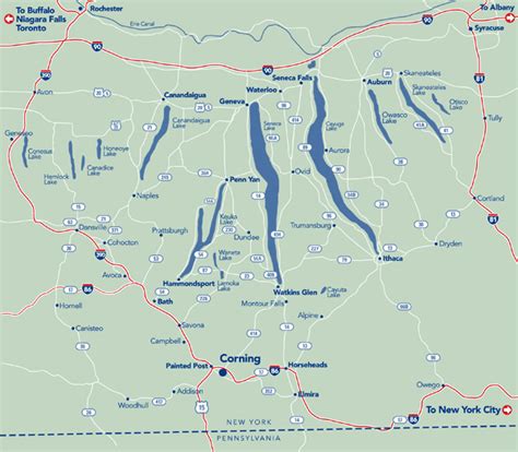 Printable Map Of Great Lakes